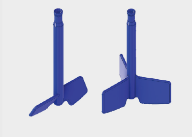 Two-blend, Three-blend agitator type Reactor